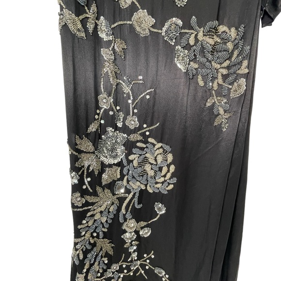 ASOS Embellished Wrap Waist Gown - Picture 4 of 9